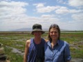 Andrew and Jane in Lake Manyara NP